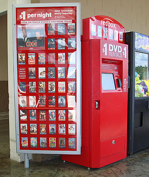Red Box, Video Rental Automat, found in a Wal-…